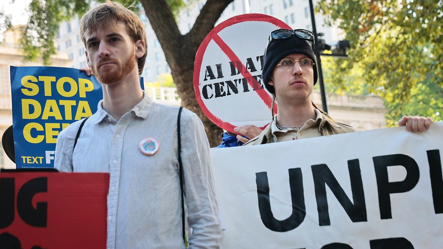 VIDEO: New Jersey Residents Protest $1.8B Data Center in Their Neighborhood episode artwork