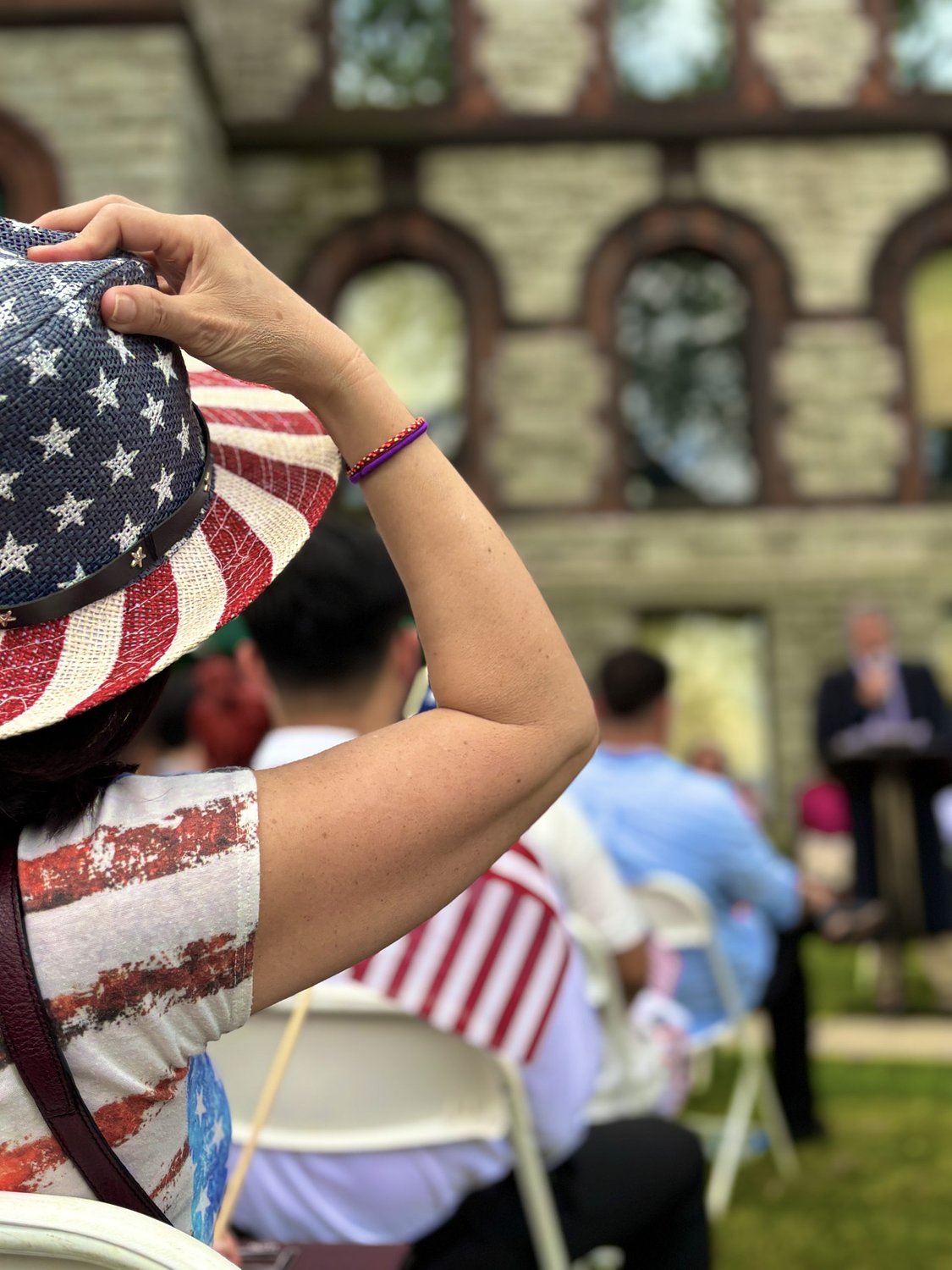 A perfect day to become an American
