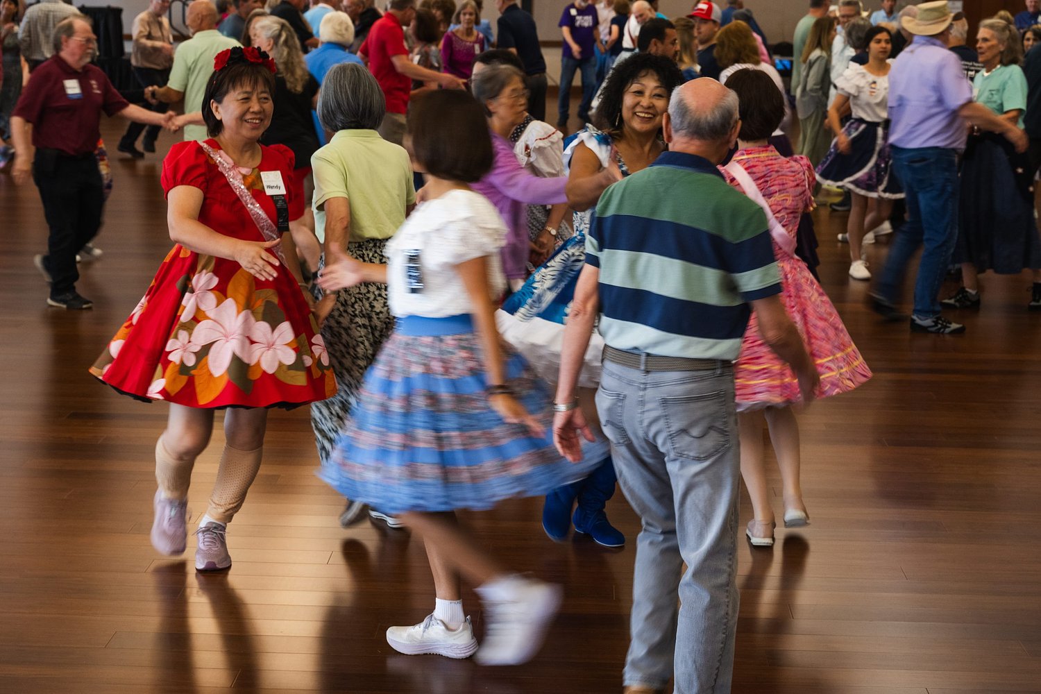 Young square dancers take a bow at national gathering in Waco