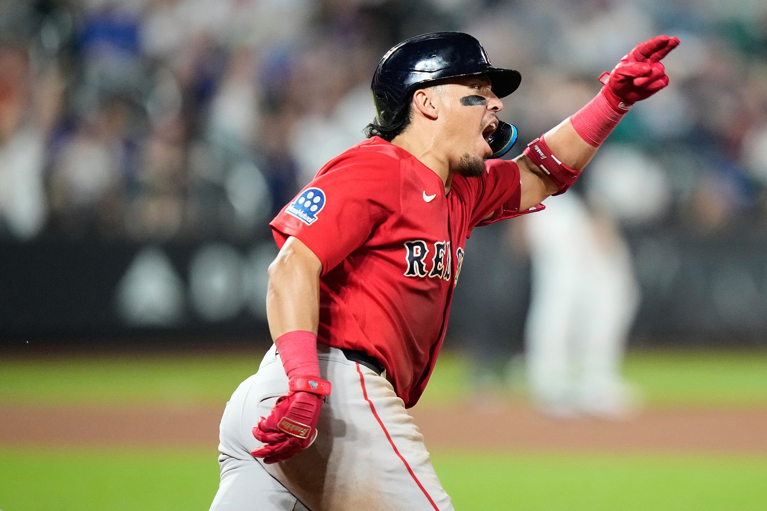 Red Sox getting out-of-nowhere ‘huge lift’ from energetic leadoff man: ‘I know I have that persona’