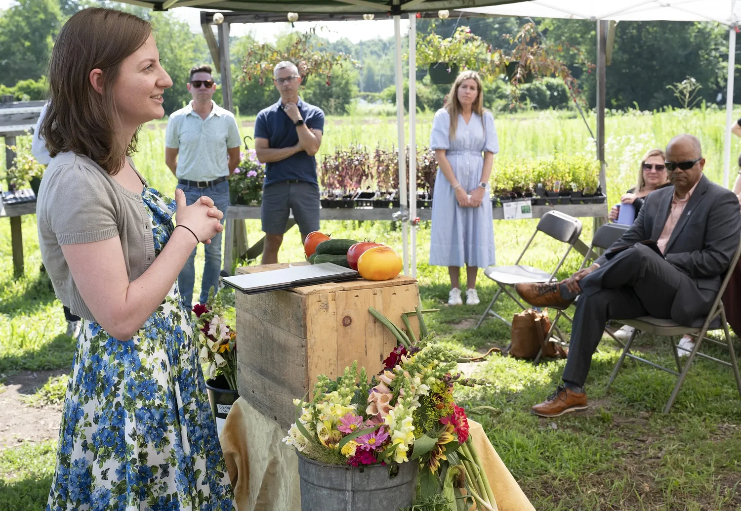 A healthy milestone: Granby farm hosts celebration of Massachusetts HIP program’s $100M in produce sales