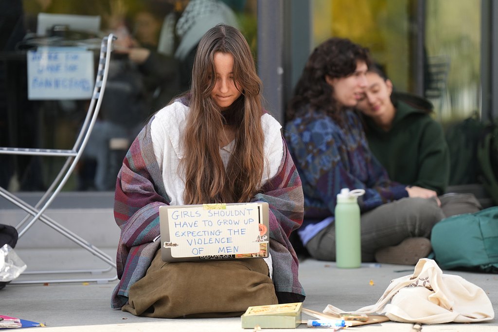 Cornell students stage sit-in to protest university's handling of alleged 2024 gang rape