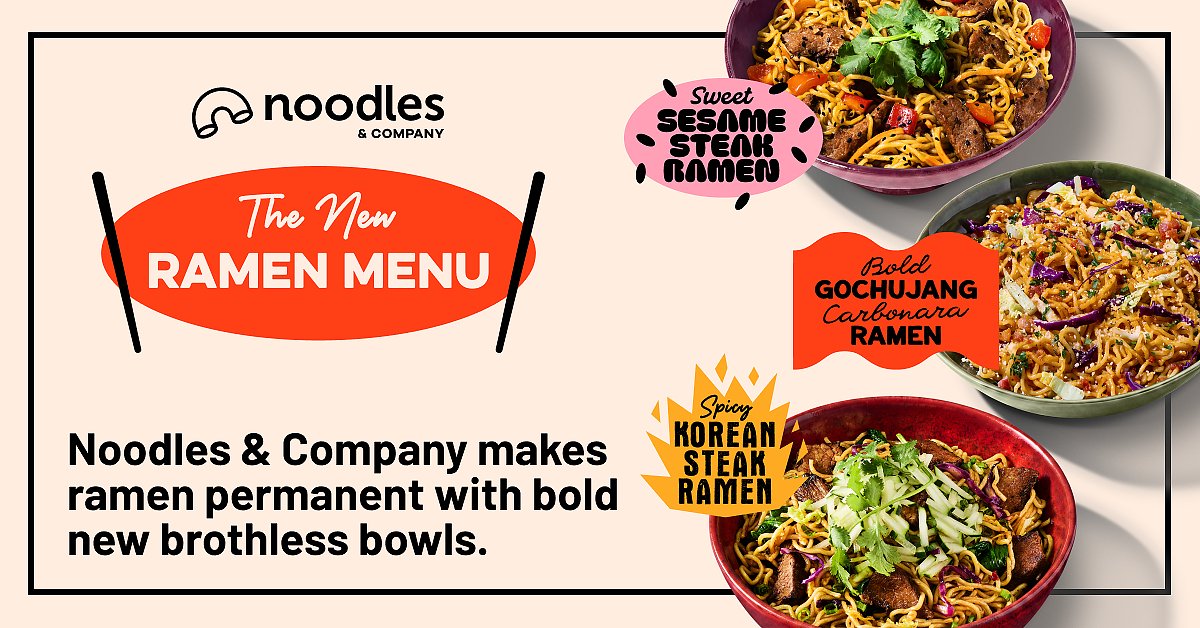 Popular restaurant chain finally adds iconic Asian noodle to permanent menu