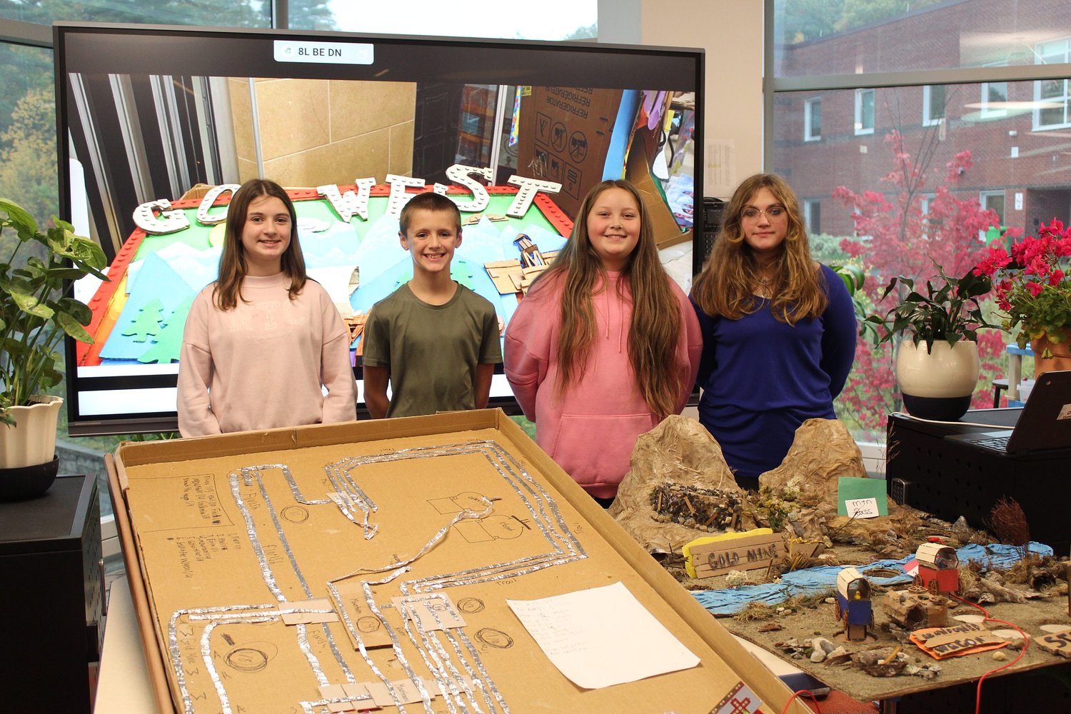 Fisher Hill Elementary School students design game, bringing 19th-century westward expansion to life
