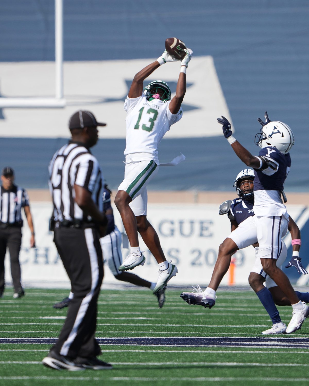 Yale defense stifles Dartmouth, 28-7