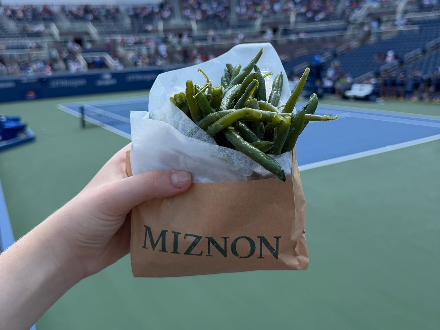 Miznon's green beans are the surprise ace of the U.S. Open