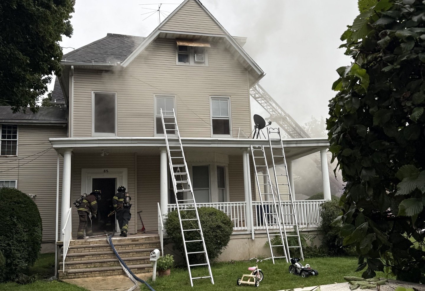 Fire Displaces 11 People, Dog in Montclair Sunday, Authorities Say