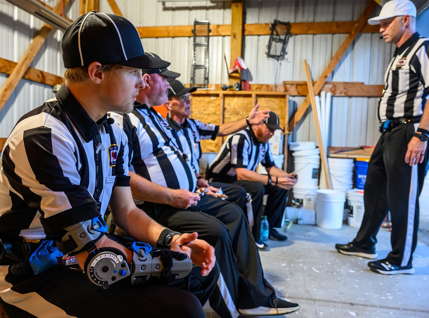 Young referee hasn't let impairment keep him from pursuing excellence