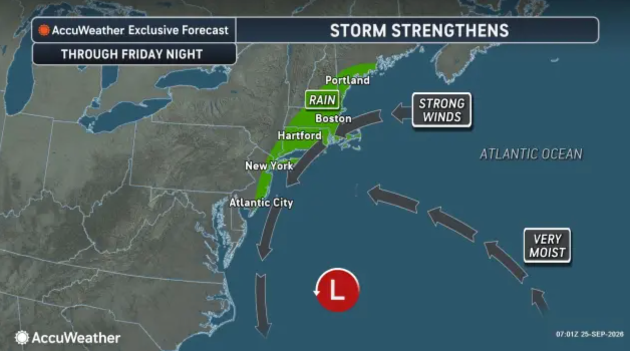 Nor’easter to bring heavy rain, strong winds to parts of Pa.: Here’s what to know