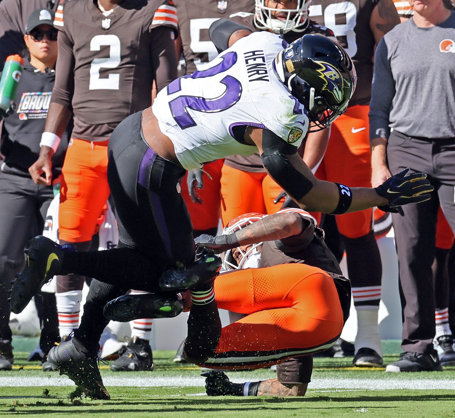 ‘They played better than we did’: What Derrick Henry and the Ravens offense said about the 13-10 loss to Browns