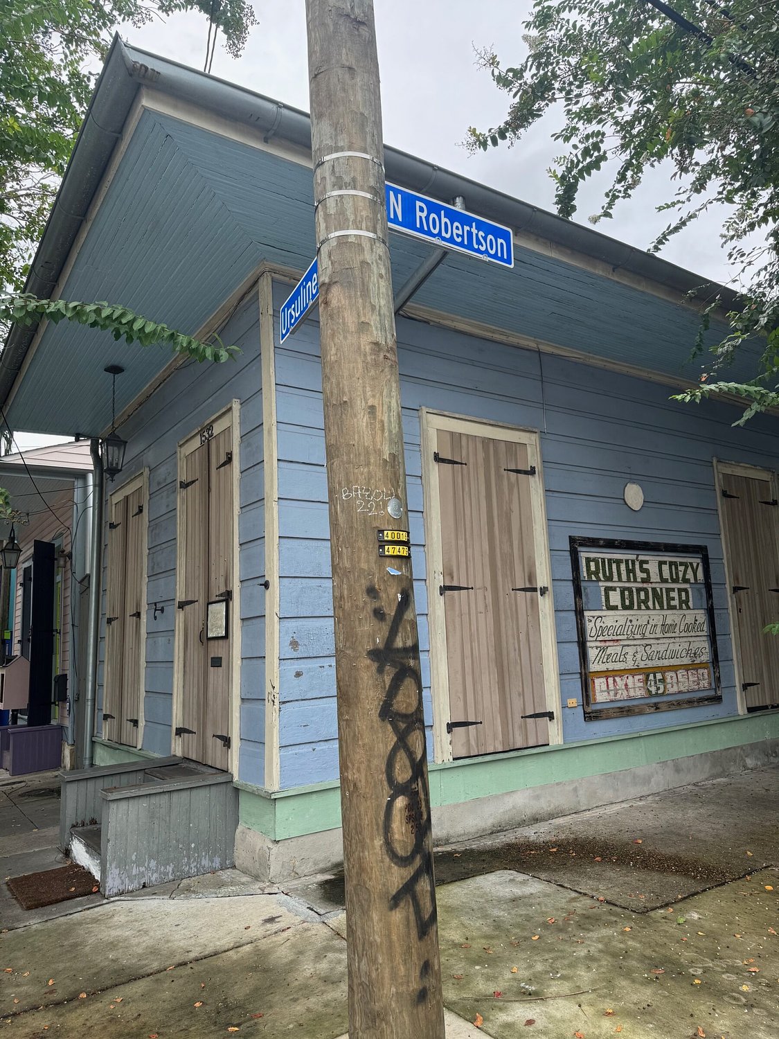Joe's Cozy Corner stood as a home base for New Orleans' musicians, neighborhood community center