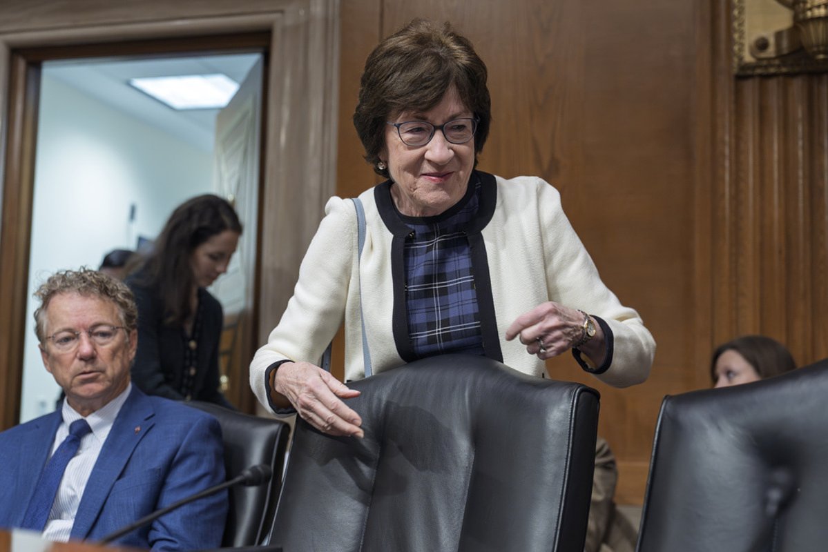 Susan Collins’ super PAC chief lobbied for a mystery group