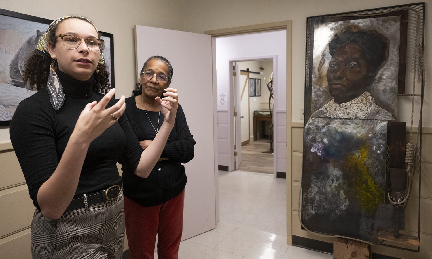 Ancestral Bridges exhibit reclaims overlooked Black, Indigenous history in Amherst