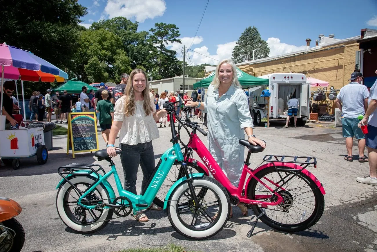 Decatur women launch WKND Bikes with limited edition Atlanta collection