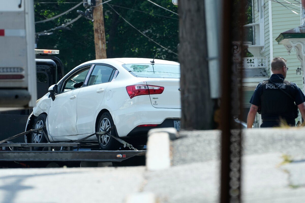 Video shows federal agents pulling man from car after fatal Biddeford shooting