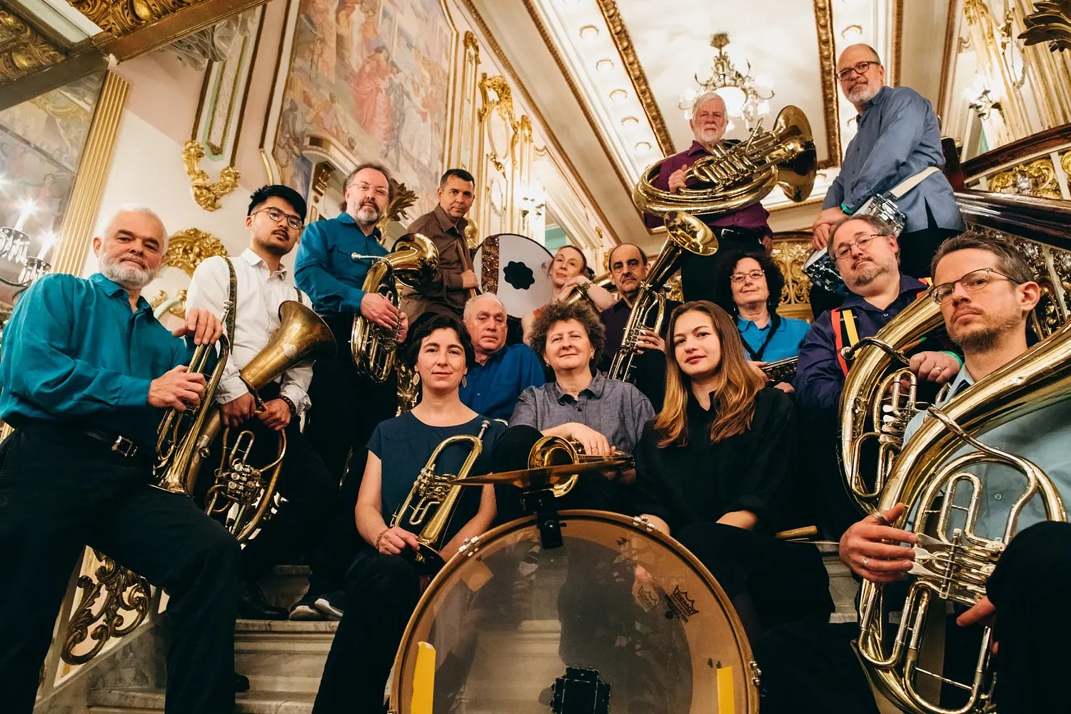 Balkan brass meets western Mass: World-renowned Zlatne Uste plays Buckland Public hall this weekend