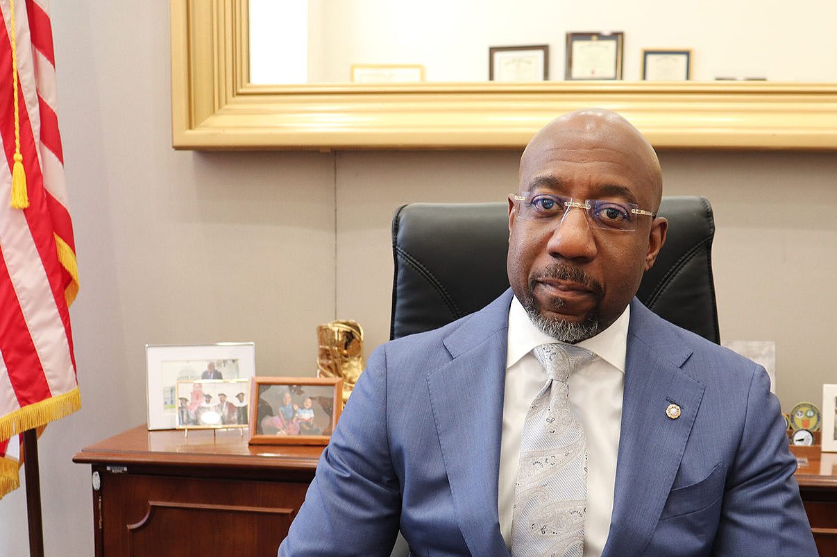 Raphael Warnock says the US is a freedom train. People need to get on it.
