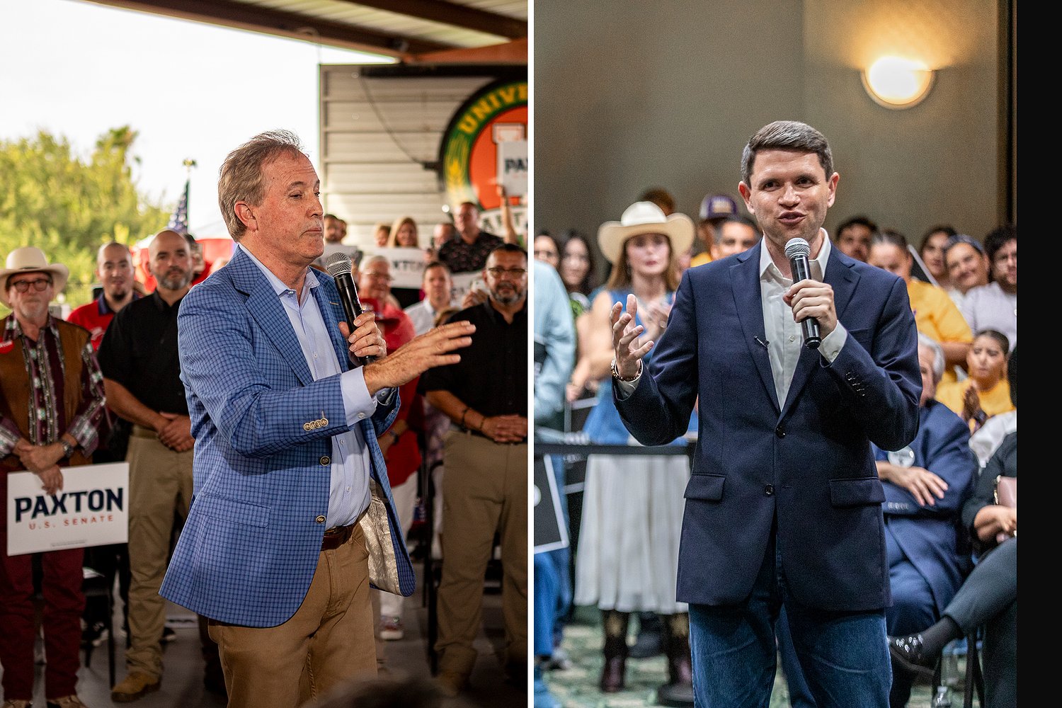 Border residents wanted crossings reined in. Now Paxton and Talarico face voters wary of deportations