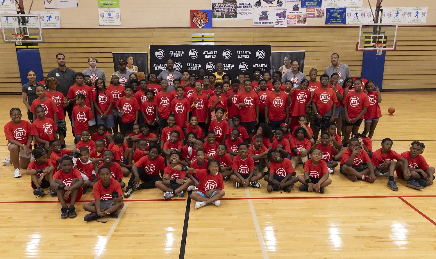 Hawks expand cccess to basketball through Community Court Tour