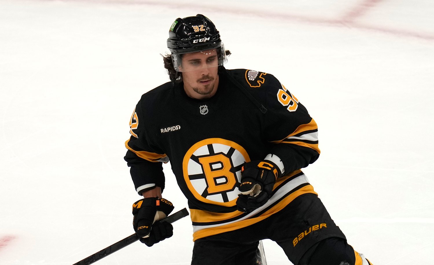 Bruins sign another young forward to contract extension