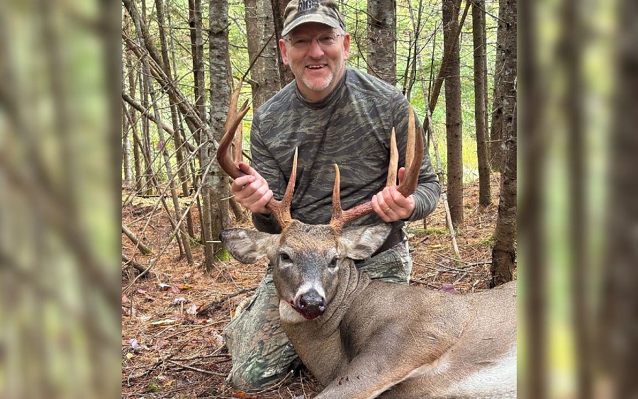 Greenville man shot a 196-pound deer on opening day of Maine archery hunt