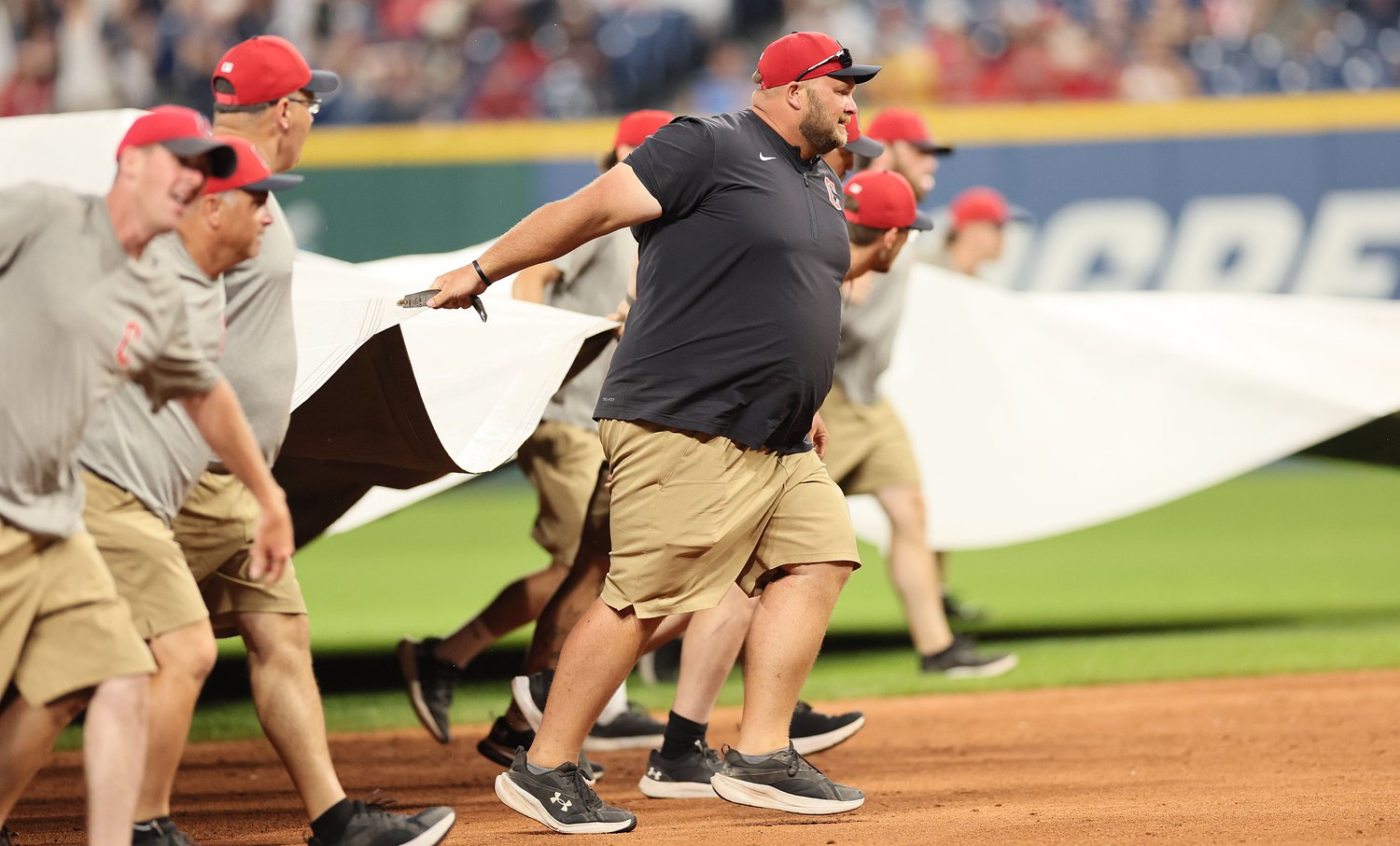Guardians game vs. White Sox enters rain delay on Friday moments after Chicago takes 3-1 lead