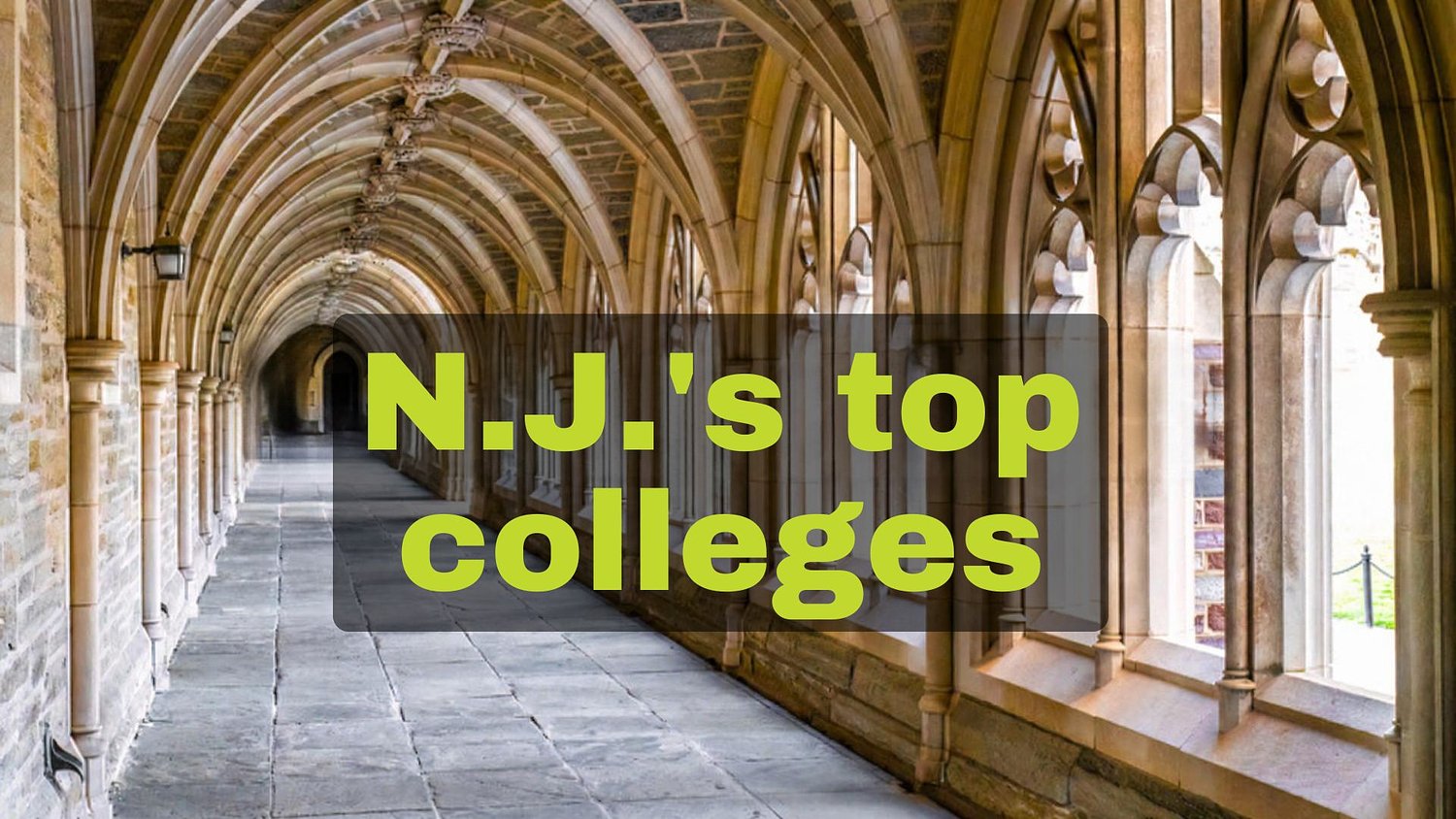 This N.J. university just lost its No. 1 spot in major college ranking shake-up