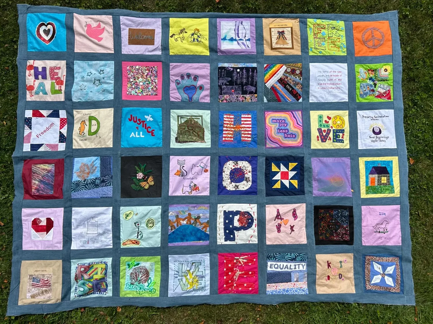 Upper Valley quilt selected for U.S. 250th anniversary exhibition in D.C.