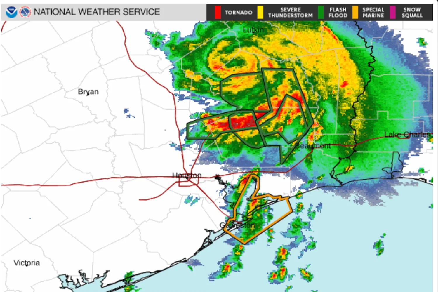 Edouard causes dangerous flooding in East Texas, dumping more than 20 inches of rain