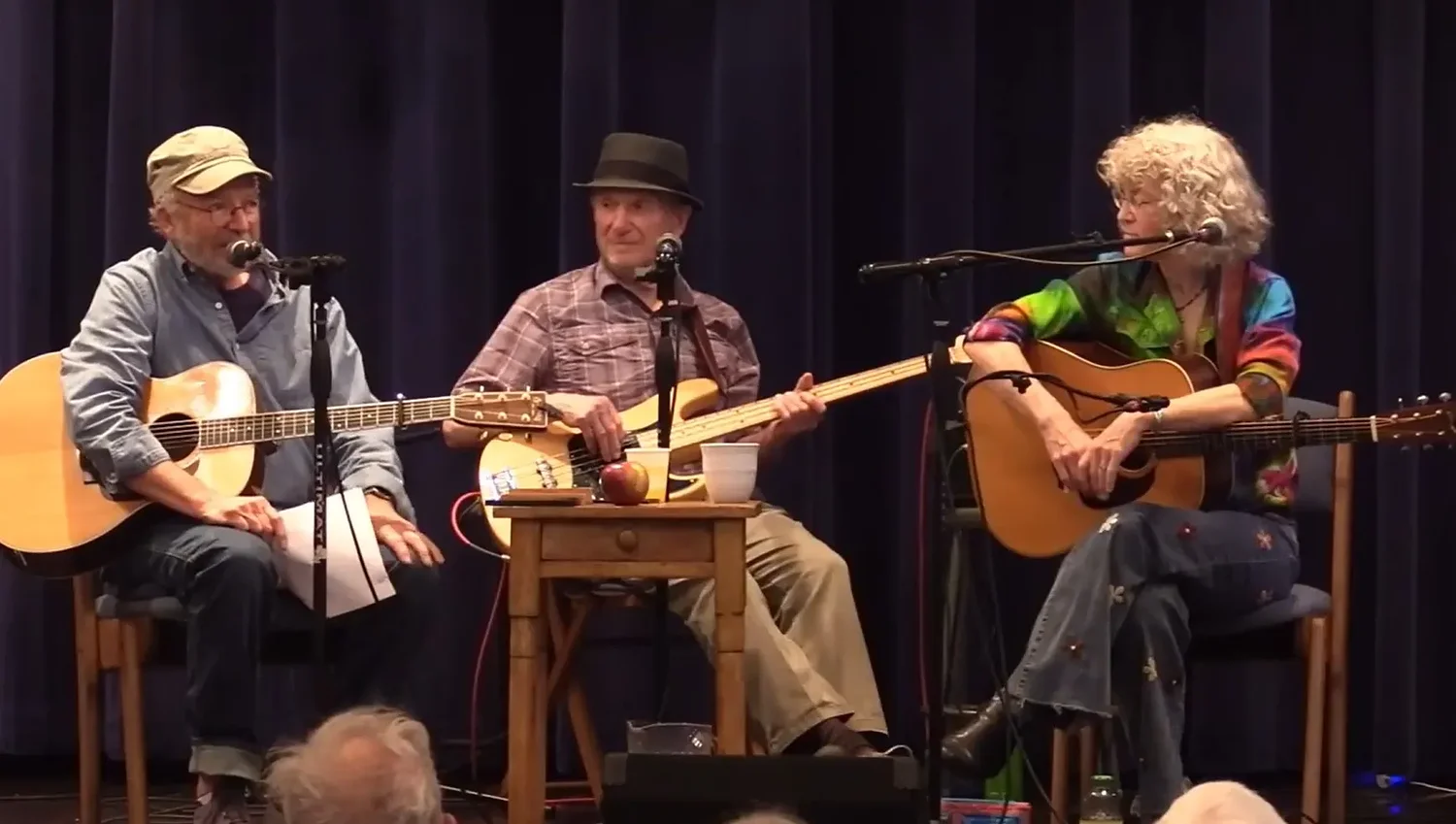 Cosy Sheridan and Tom Smith close Amos Fortune Forum with folk songs