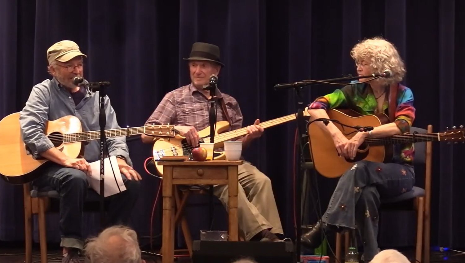 Cosy Sheridan and Tom Smith close Amos Fortune Forum with folk songs