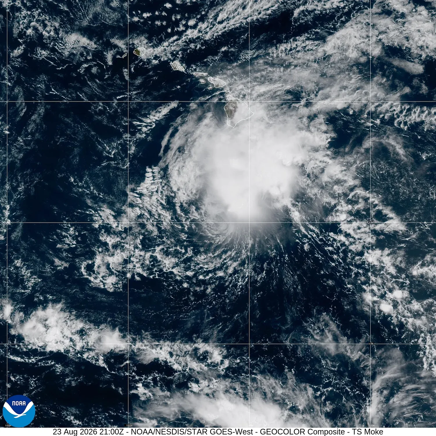 Tropical Storm Moke set to dump more heavy rain on hurricane-stricken Hawaii