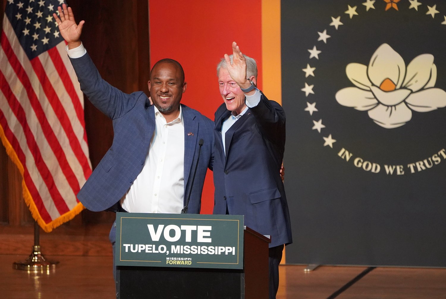 Bill Clinton tells Tupelo crowd Scott Colom will put Mississippi, not MAGA, first