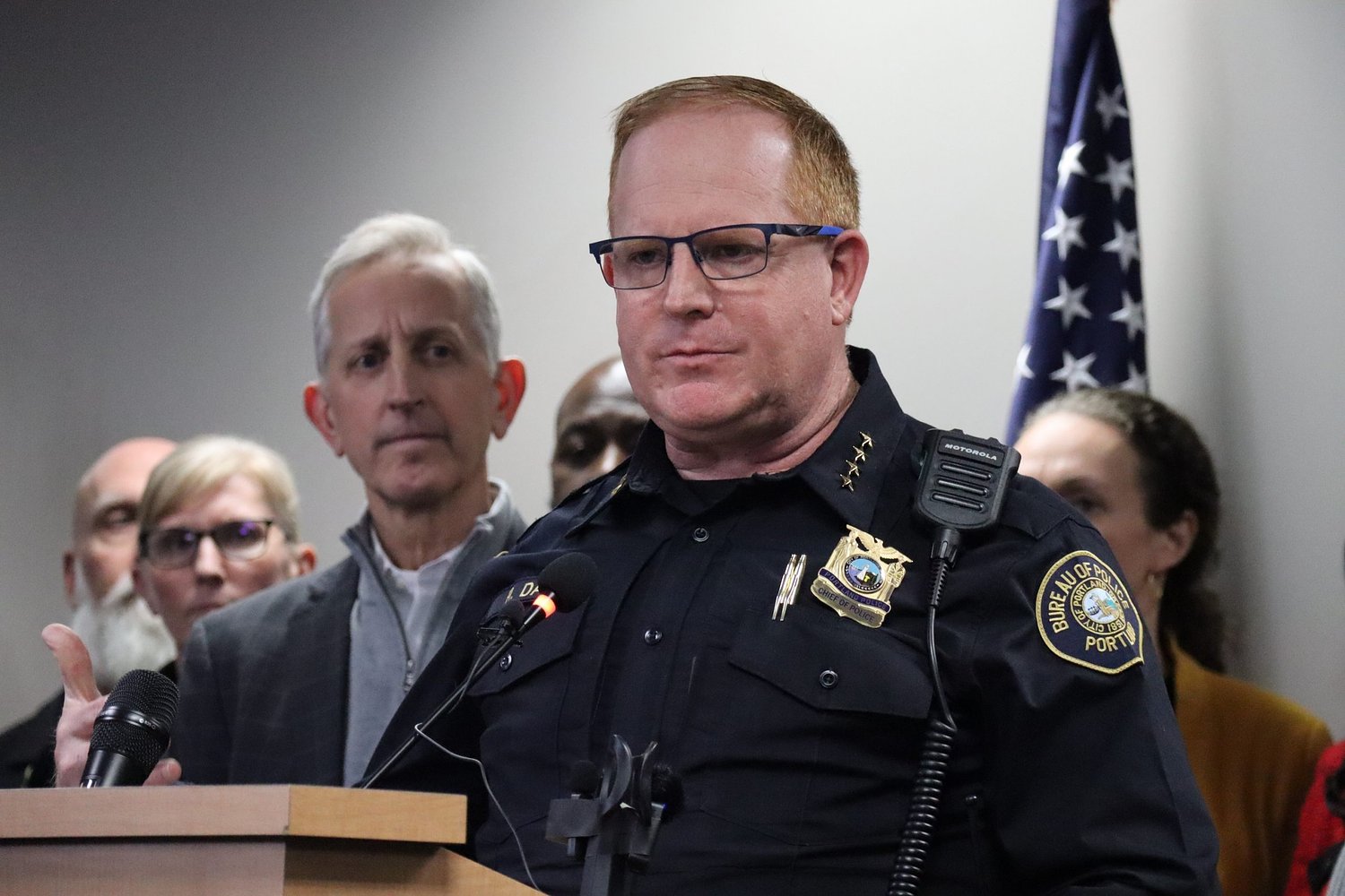 State Complaints Allege Portland Police Chief Broke State Rules Prohibiting Political Activity
