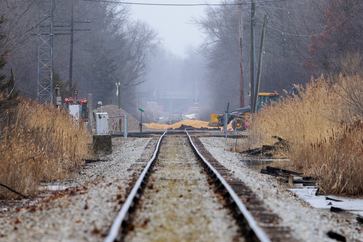 79-year-old woman struck by train while walking to store