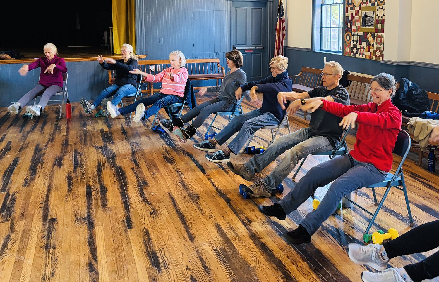 Francestown Bone Blasters class keeps seniors strong