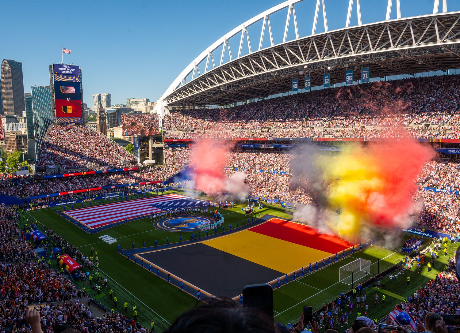 Belgium ends the U.S. World Cup party in Seattle