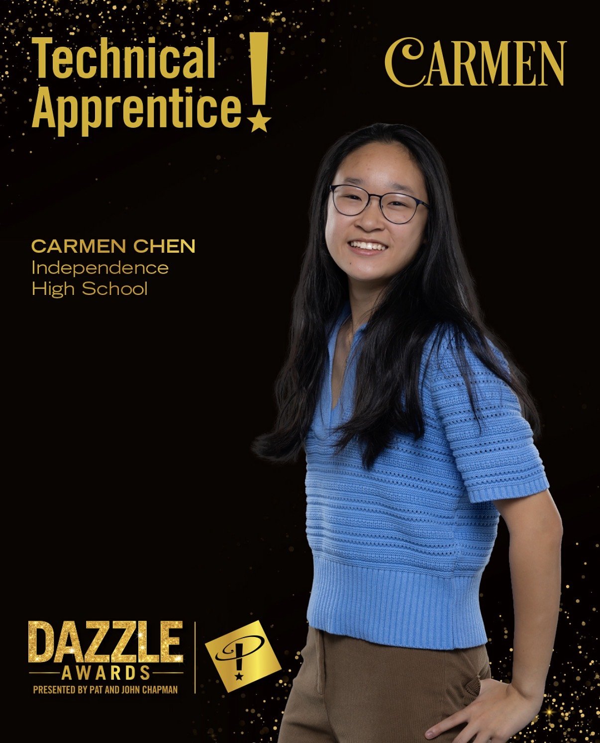 Independence High School junior Carmen Chen makes Dazzle Awards history