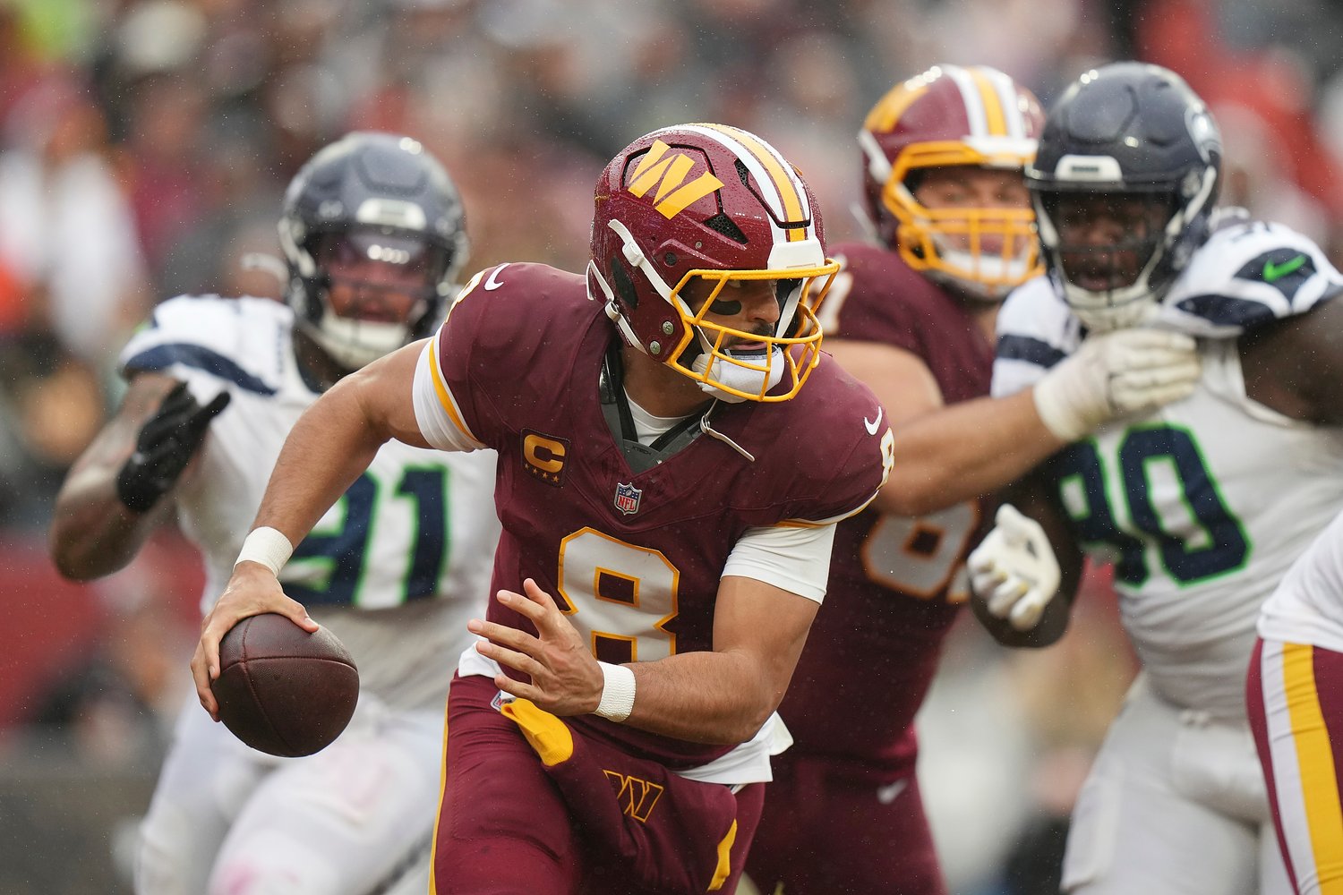 Marcus Mariota leads Washington Commanders to win over Seattle Seahawks
