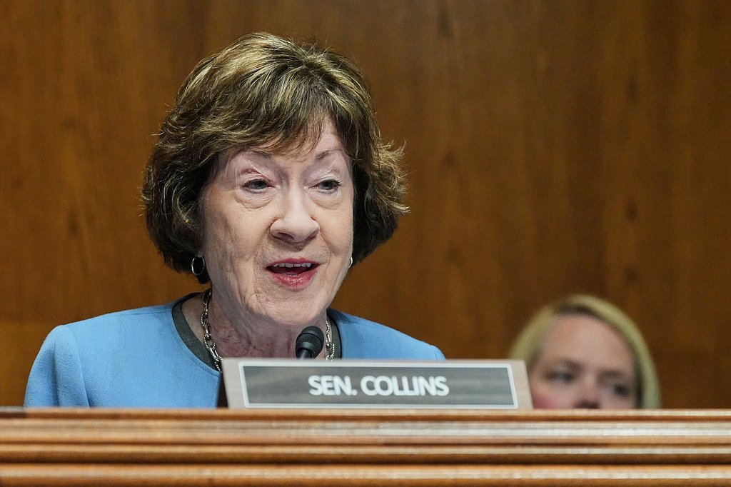 Supreme Court vote shadows Susan Collins in her first bid after abortion rights decision