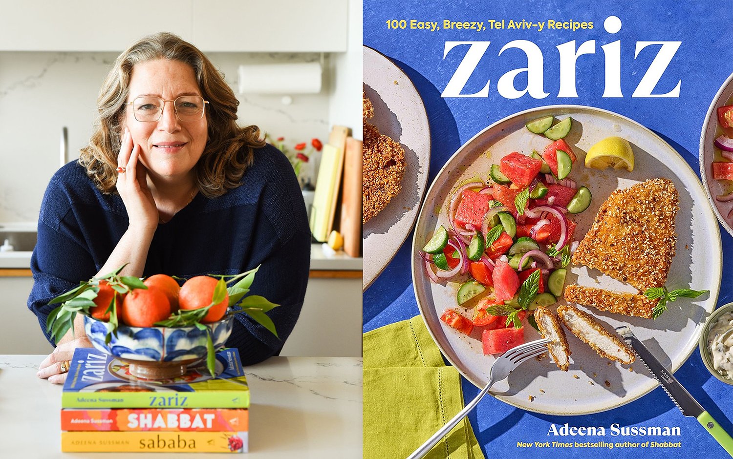For cookbook author Adeena Sussman, moving to Tel Aviv reshaped her kitchen — and her life