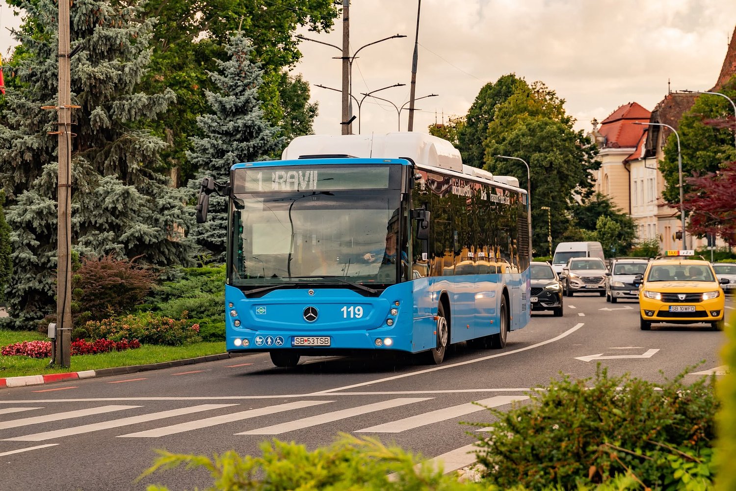 Trafic închis pe strada Cibinului: devieri importante pentru autobuzele Tursib care circulă în zonă