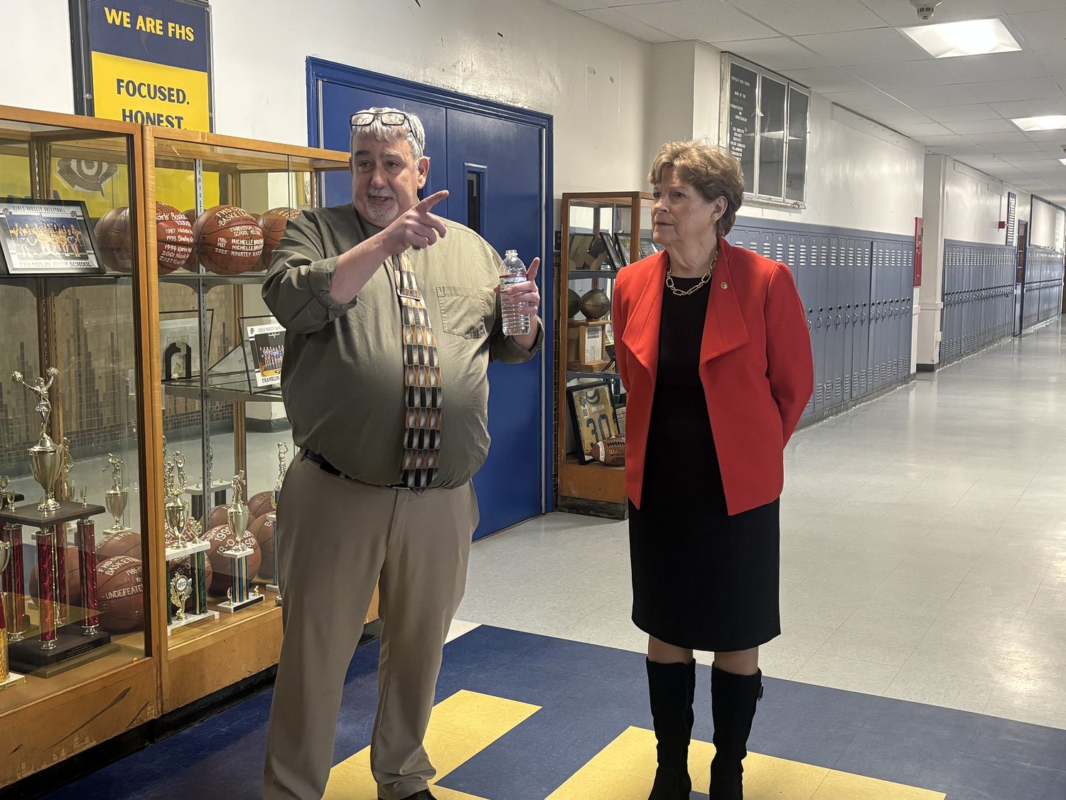 Franklin High School gets funding to renovate entrance, classroom doors through grant