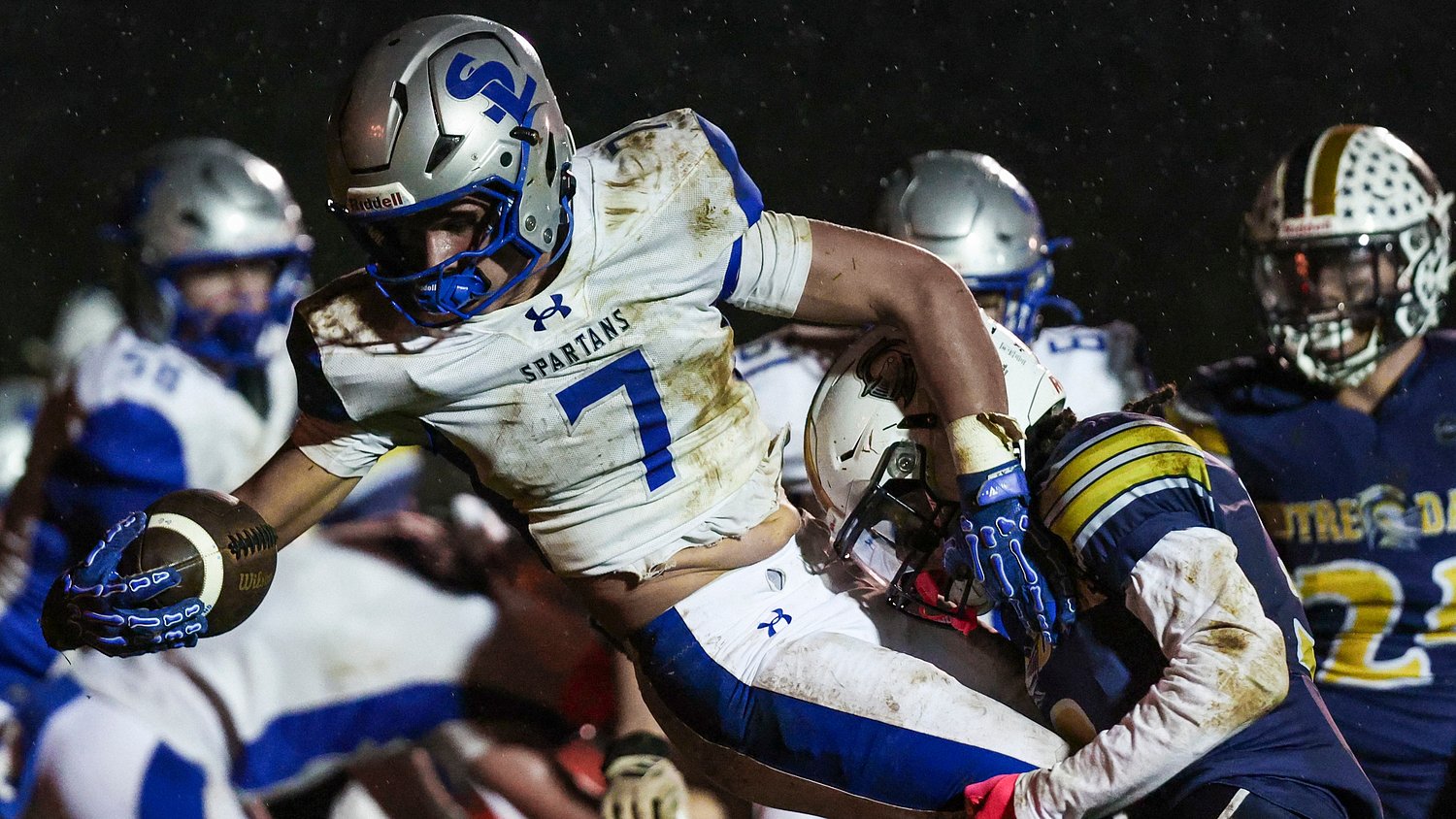 Southern Lehigh football powers past Notre Dame as Fritts has breakout game for the ages