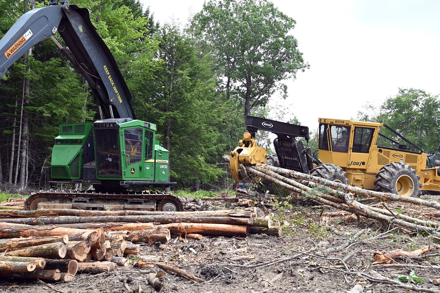 Mechanized logging operations an forest trucking program in its 10th year