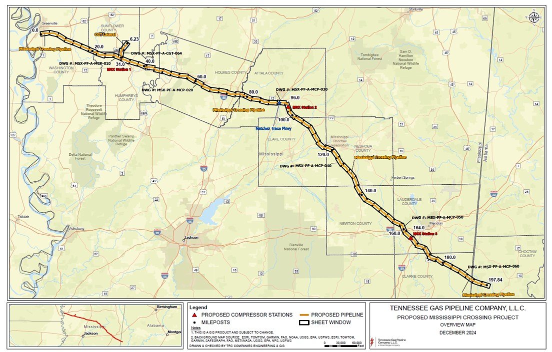 Mississippi landowners prepare as FERC pipeline decision nears