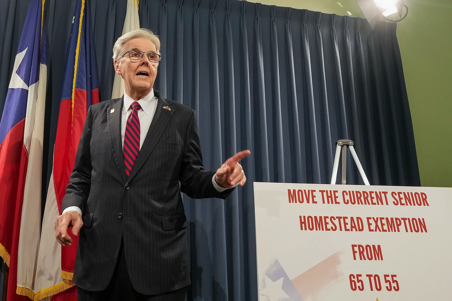 Lt. Gov. Dan Patrick wants to increase the homestead exemption for school property taxes again