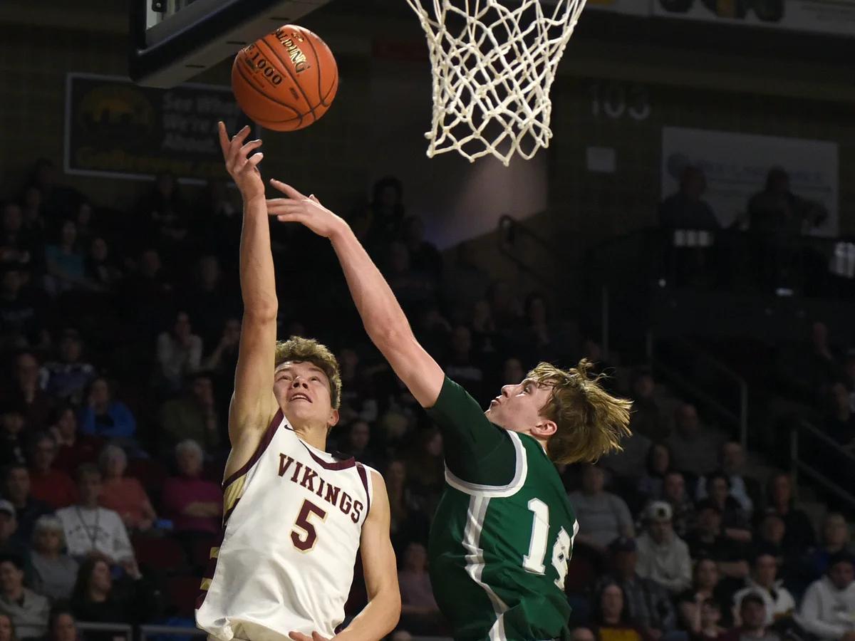 This dominant athlete from northern Maine finds the net in multiple sports