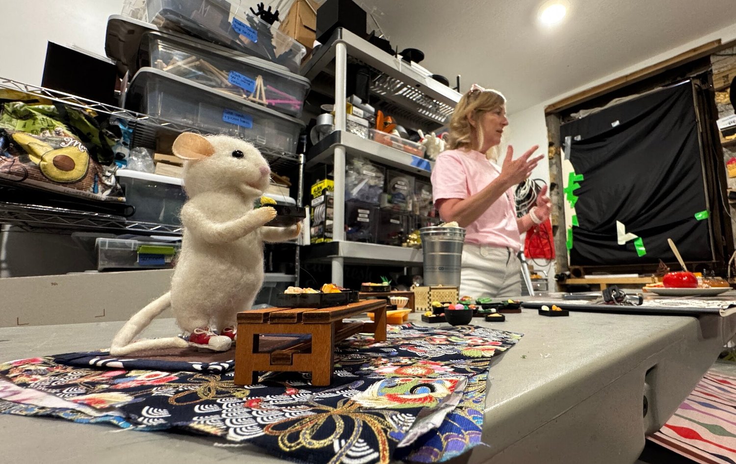 Miniature art transforms an alley into a surrealist wonderland at 'Mississippi's Tiniest Museum'