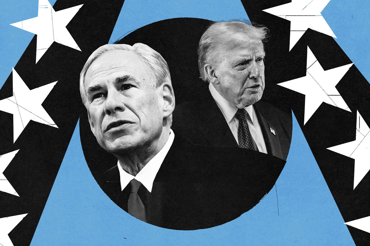 Gov. Greg Abbott, long a defender of states’ rights, embraces Trump’s push to expand presidential power